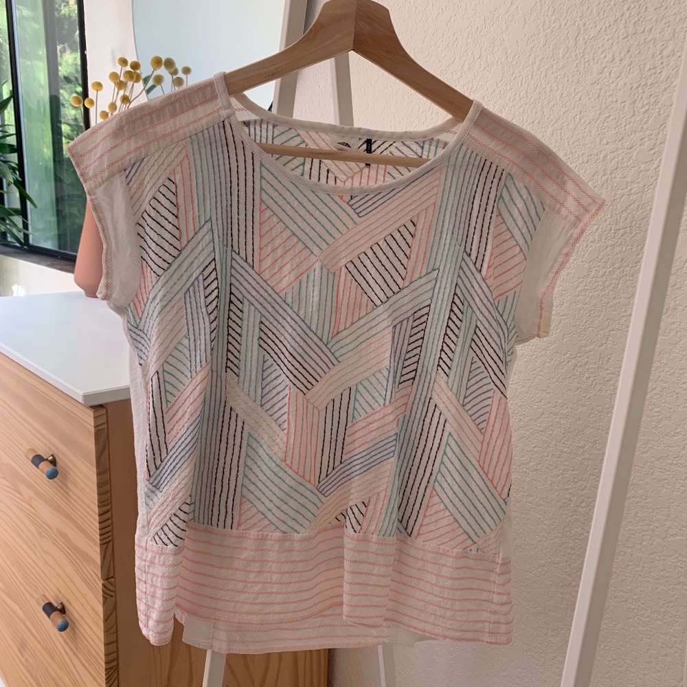 Summer shirt from Anthropologie